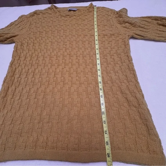 COS Mustard Yellow Crew Neck Sweater - Picture 7 of 8
